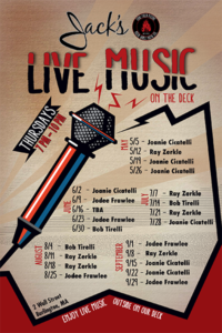 Live Music On The Deck poster